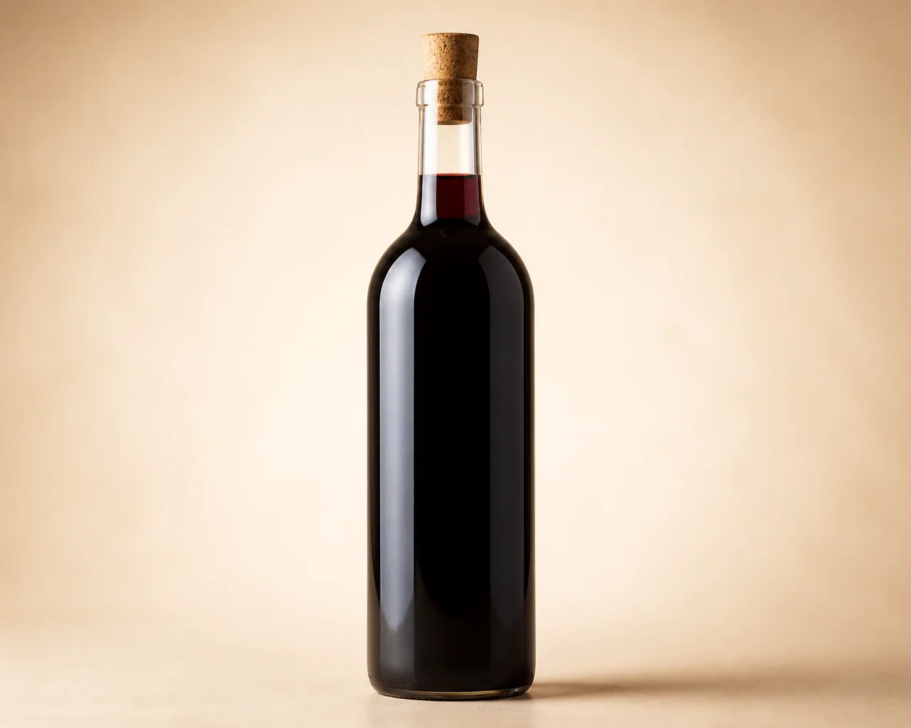 Botella de vino clásica