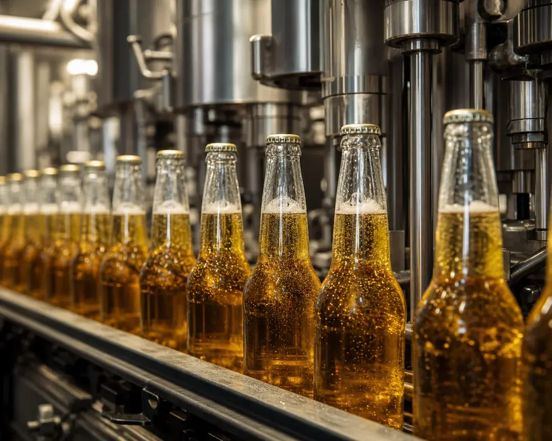 Bouteille de bière transparente – 500 ml (voir 2)