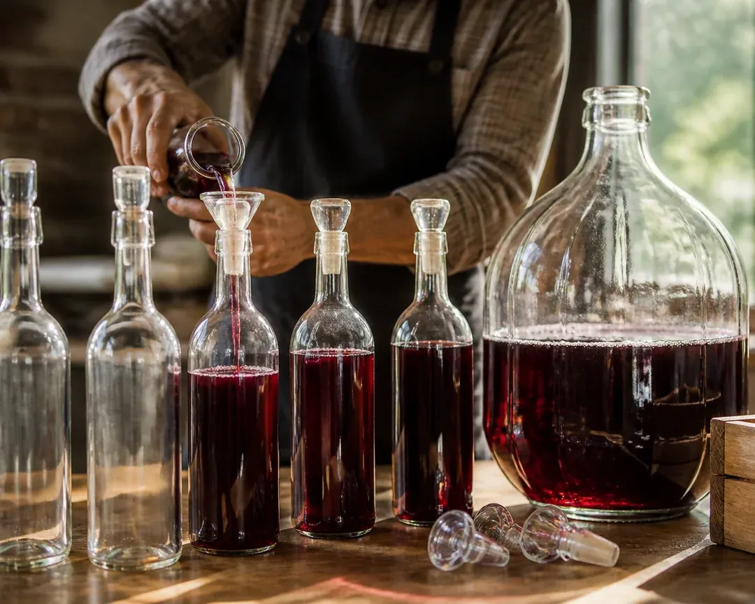 Botella de vino «Crystal Cap» – 500 ml (ver 2)