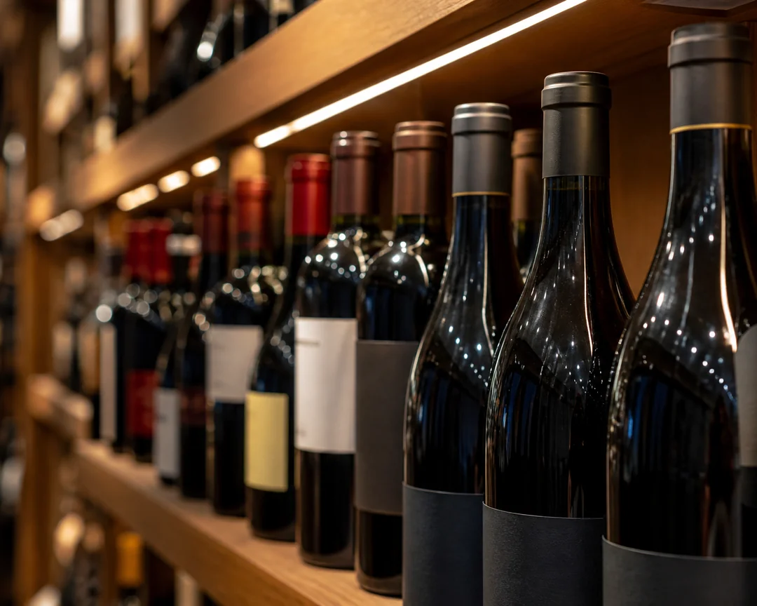 Bouteille de vin lourde – 750 ml (voir 3)