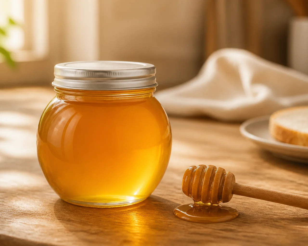 Screw Top Honey Jar – 500 ml (view 3)