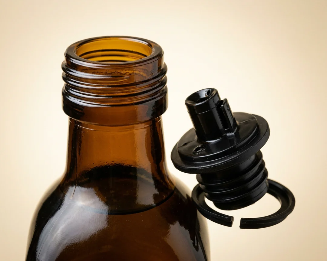 Botella de aceite de color ámbar – 500 ml (ver 4)