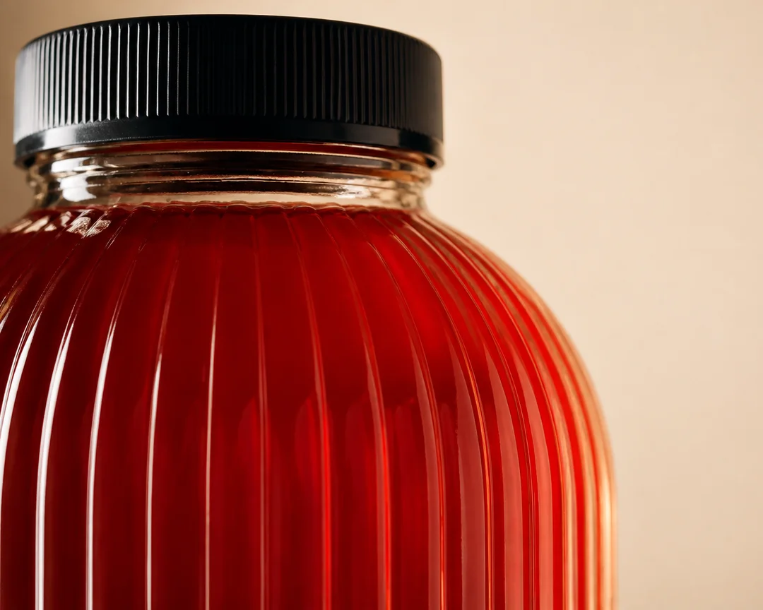 Bouteille à jus nervurée – 500 ml (voir 5)
