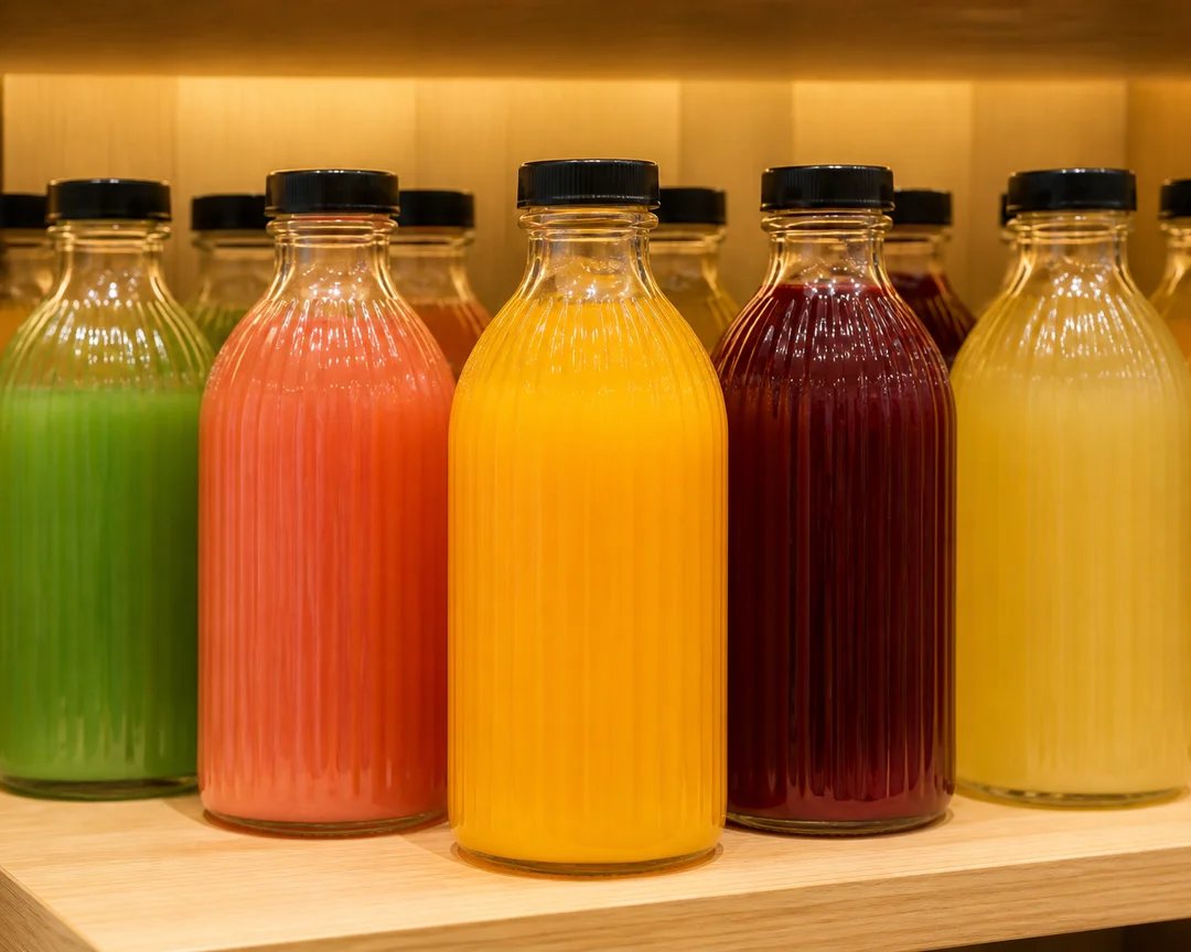 Bouteille à jus nervurée – 500 ml (voir 3)