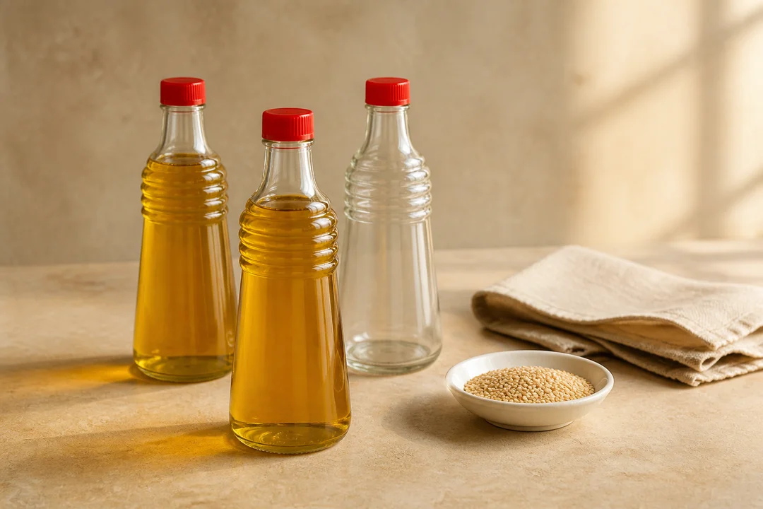 Ribbed Oil Bottle – 500 ml (view 3)