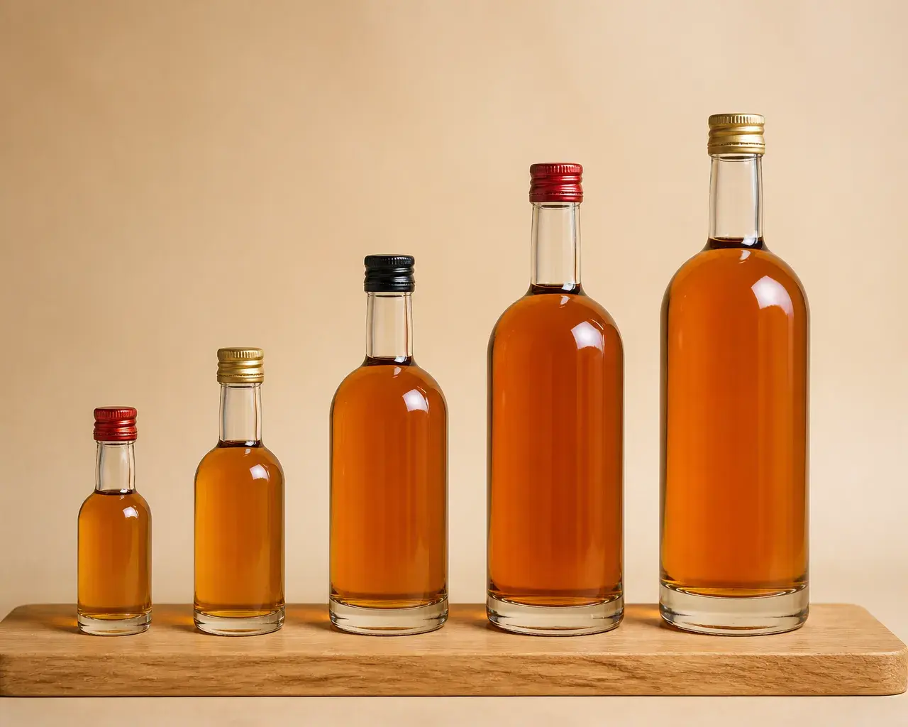 Round Spirit Bottle – 500 ml (view 2)