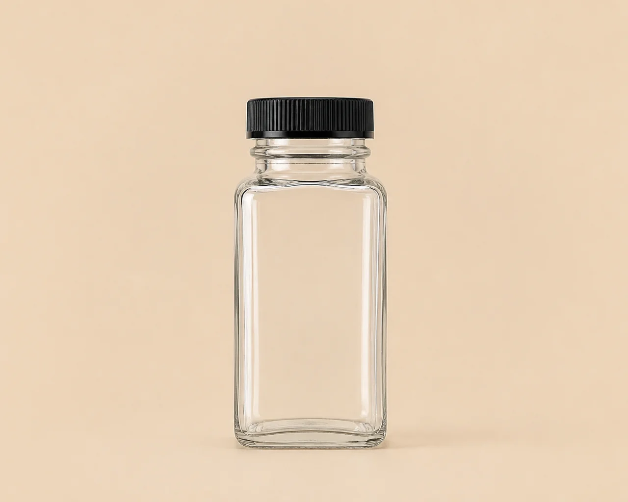 Quadratische Gewürzflasche