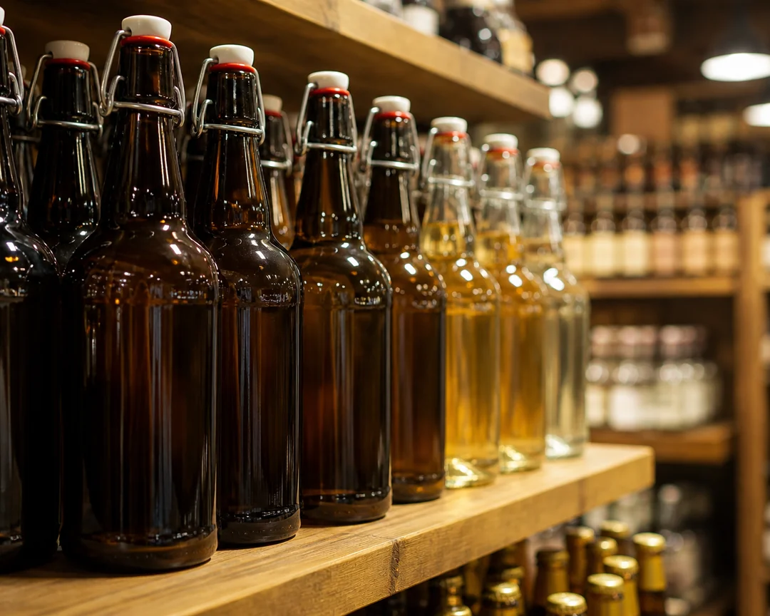 Bouteille de bière à bouchon à bascule – 500 ml (voir 3)