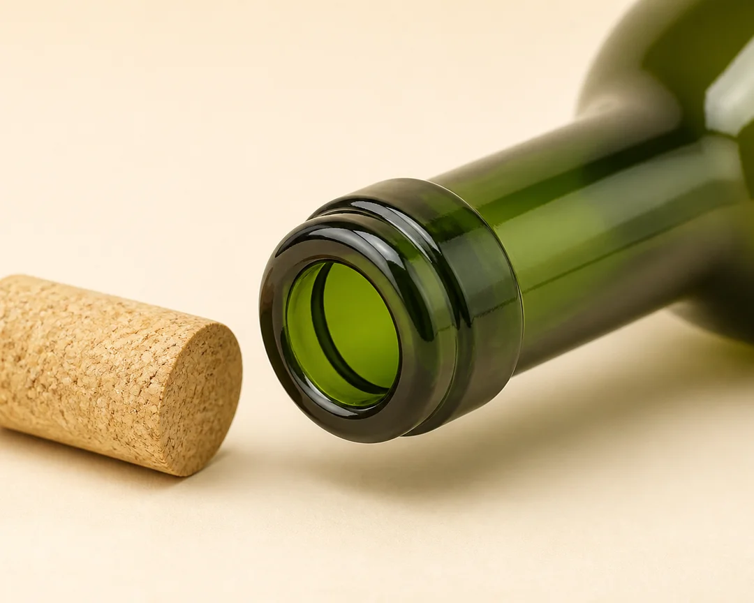 Bouteille de vin verte – 750 ml (voir 4)