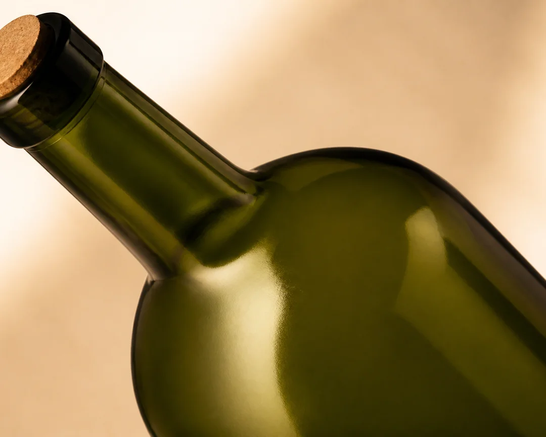 Bouteille de vin verte – 750 ml (voir 5)